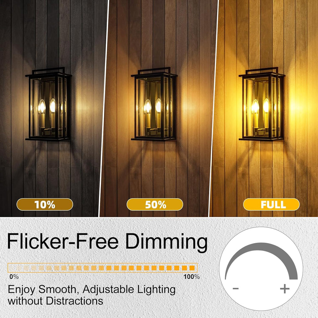 E12 Candelabra Light Bulbs 40 watt Equivalent, E12 LED Bulb 2700K