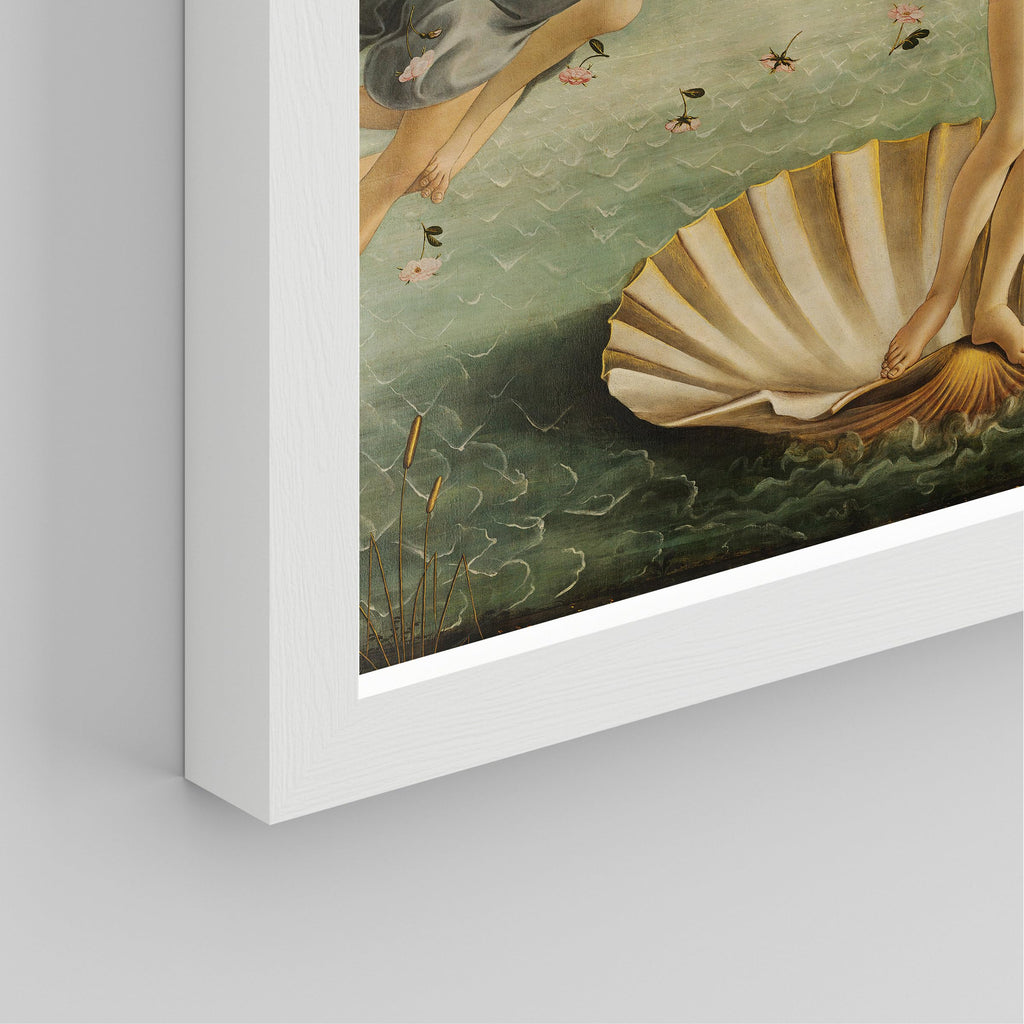 Framed Poster Botticelli Birth of Venus Collection Wilderness Nature Illustrations Fine Art Decorative