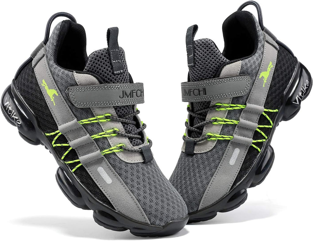 Boys Girls Kids Sneakers Knitted Mesh Running Tennis Athletic Shoes
