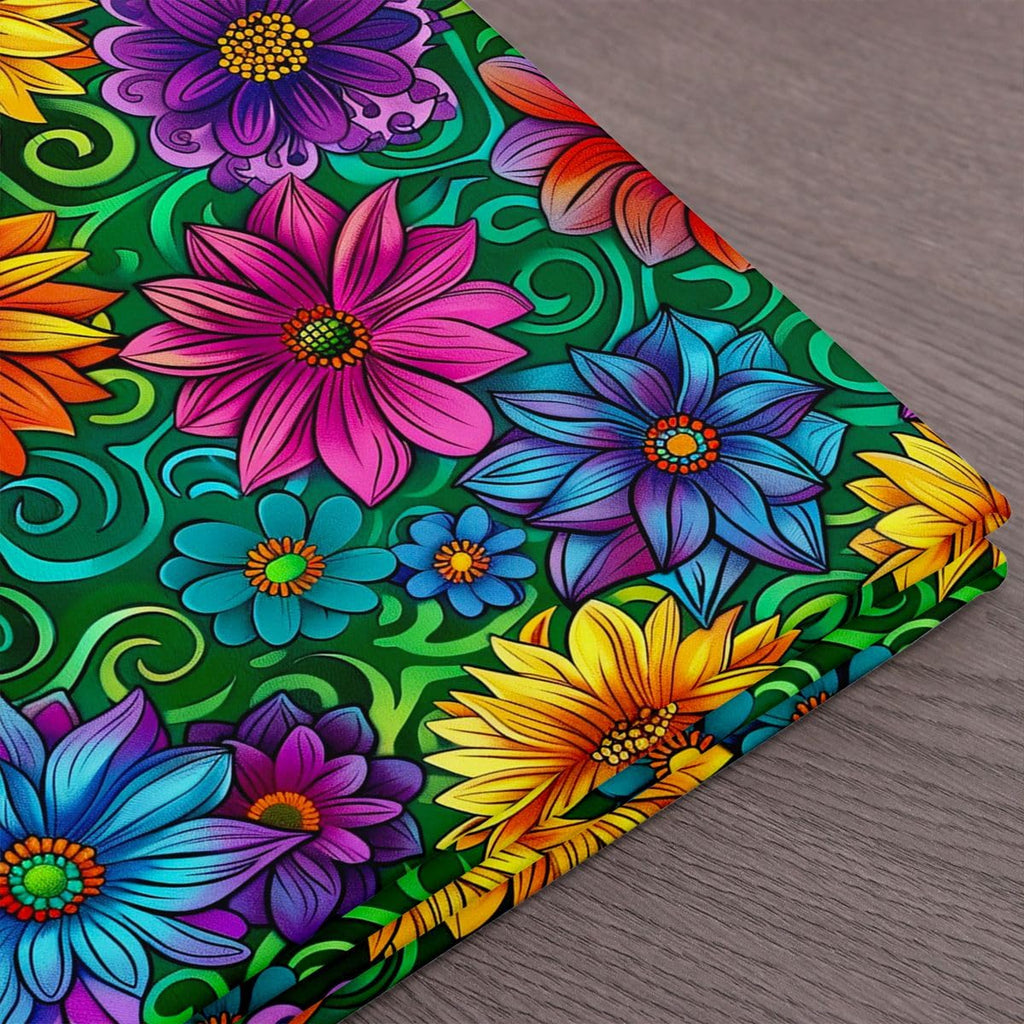 Bohemian Ethnic Fabric by The Yard Garden Boho Soft