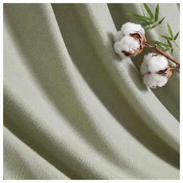 King Size Summer Blanket, Sage Green, 70% Rayon from Bamboo