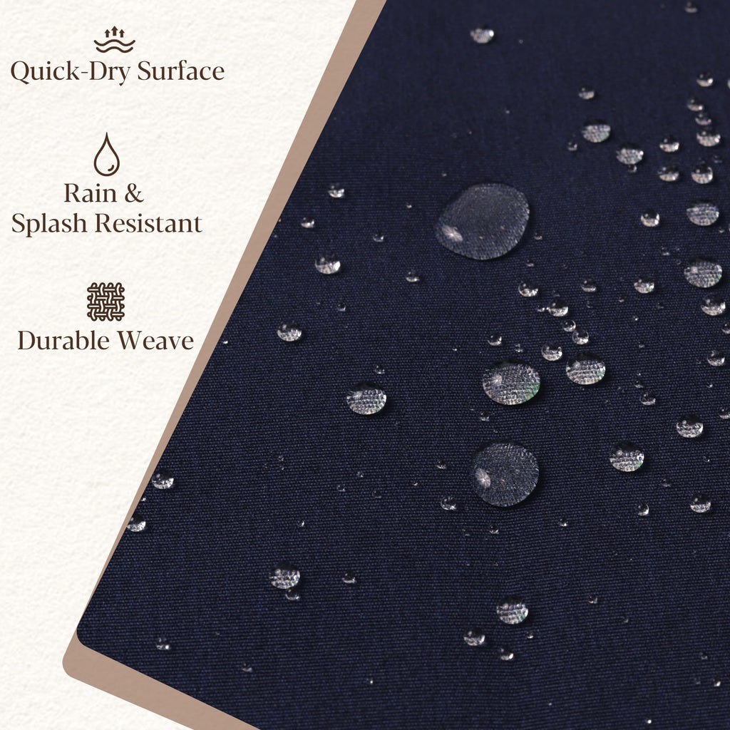 Upholstery Fabric, Waterproof Canvas Fabric by The Yard, 58" W Heavy Duty UV Resistant Durable Outdoor Fabric