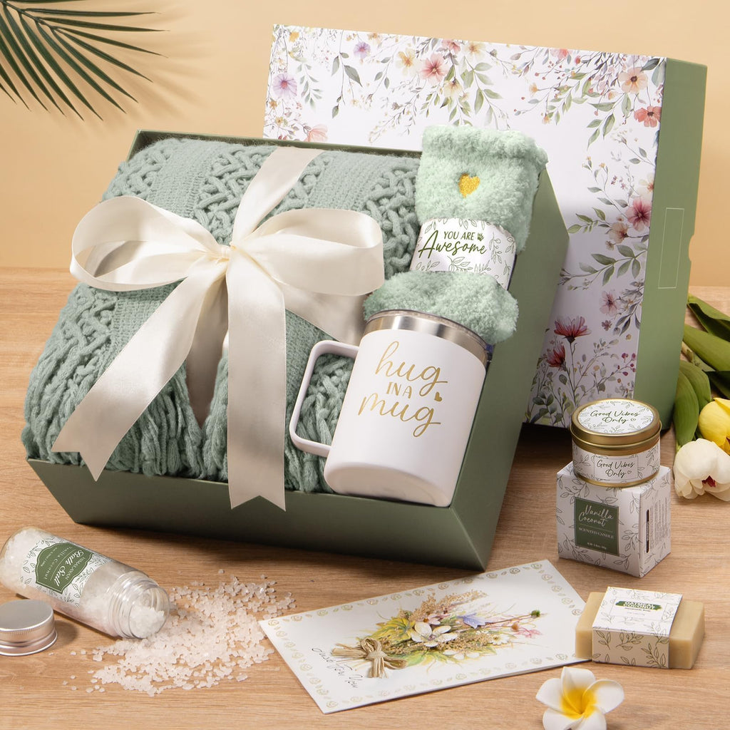 Christmas Self Care Gifts for Women Get Well Soon Gift Baskets Care Package