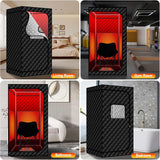 Portable Infrared Sauna with 600nm Red Light, Personal Sauna Spa with Remote Control and Large Foldable Chair
