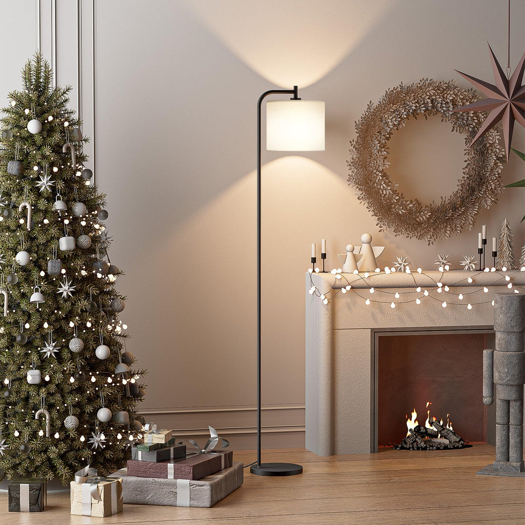 Floor Lamp, Tall Standing Lamp with Shade