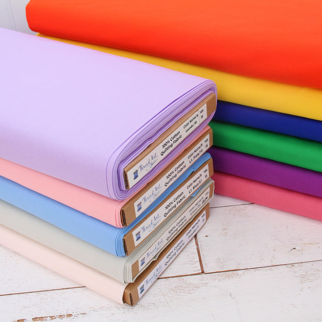 Harvest Gold Cotton Quilting Fabric - 10 Yard Cut
