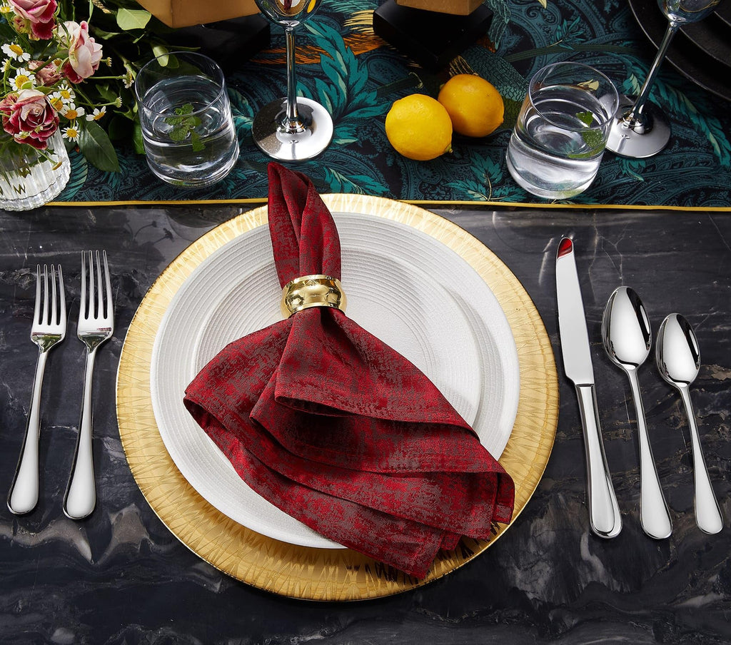 Premium Verona 20/45/65-Piece Silverware Set (65, Silver)