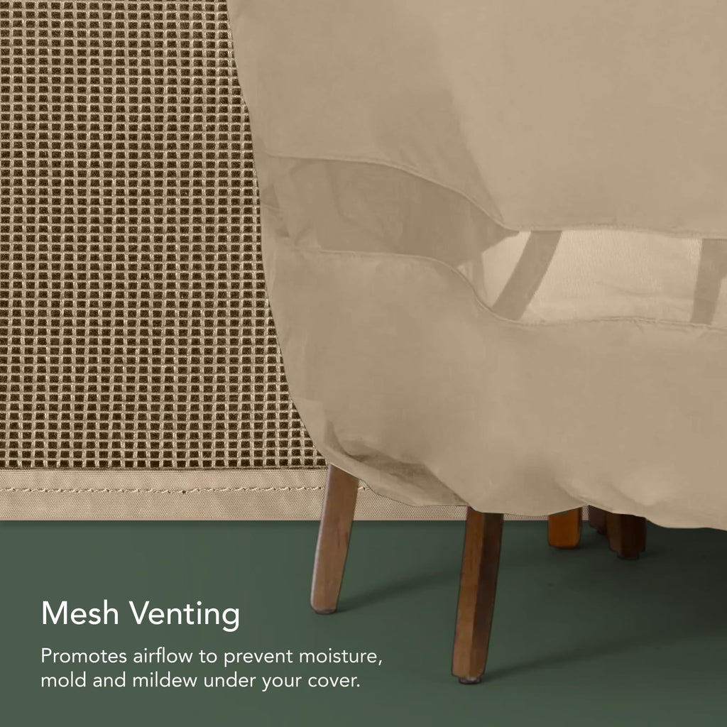 Classic Outdoor Chair Cover - 2 Pack - 34Wx40Dx40H - Water Resistant