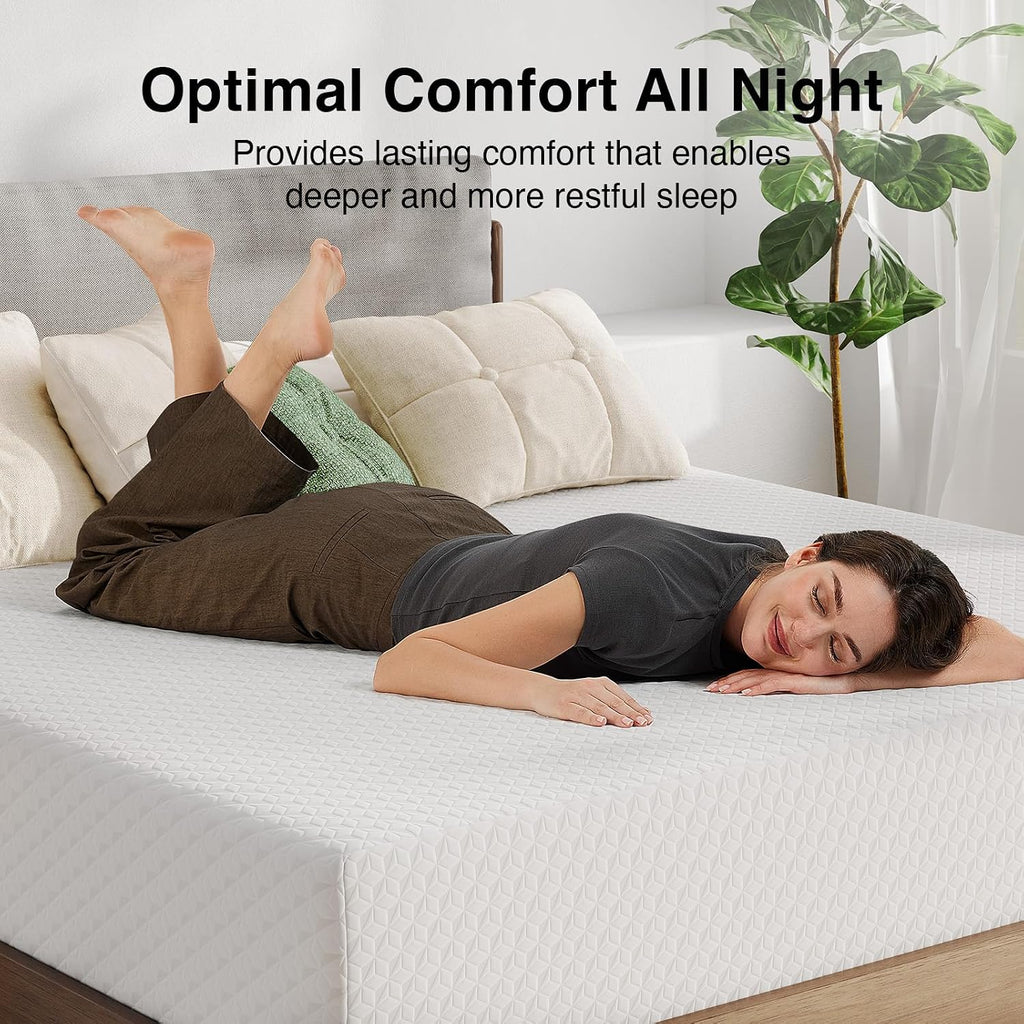 Full Mattress 12 Inch, Full Size Memory Foam Mattress | for Contouring Support & Pressure Relief, Motion Isolation &
