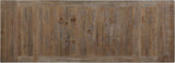 Furniture Riverdale Dining Table, 72"-84"-96" Rectangular Table with Two 12" Leaves, Asian Hardwood Solids, Rustic