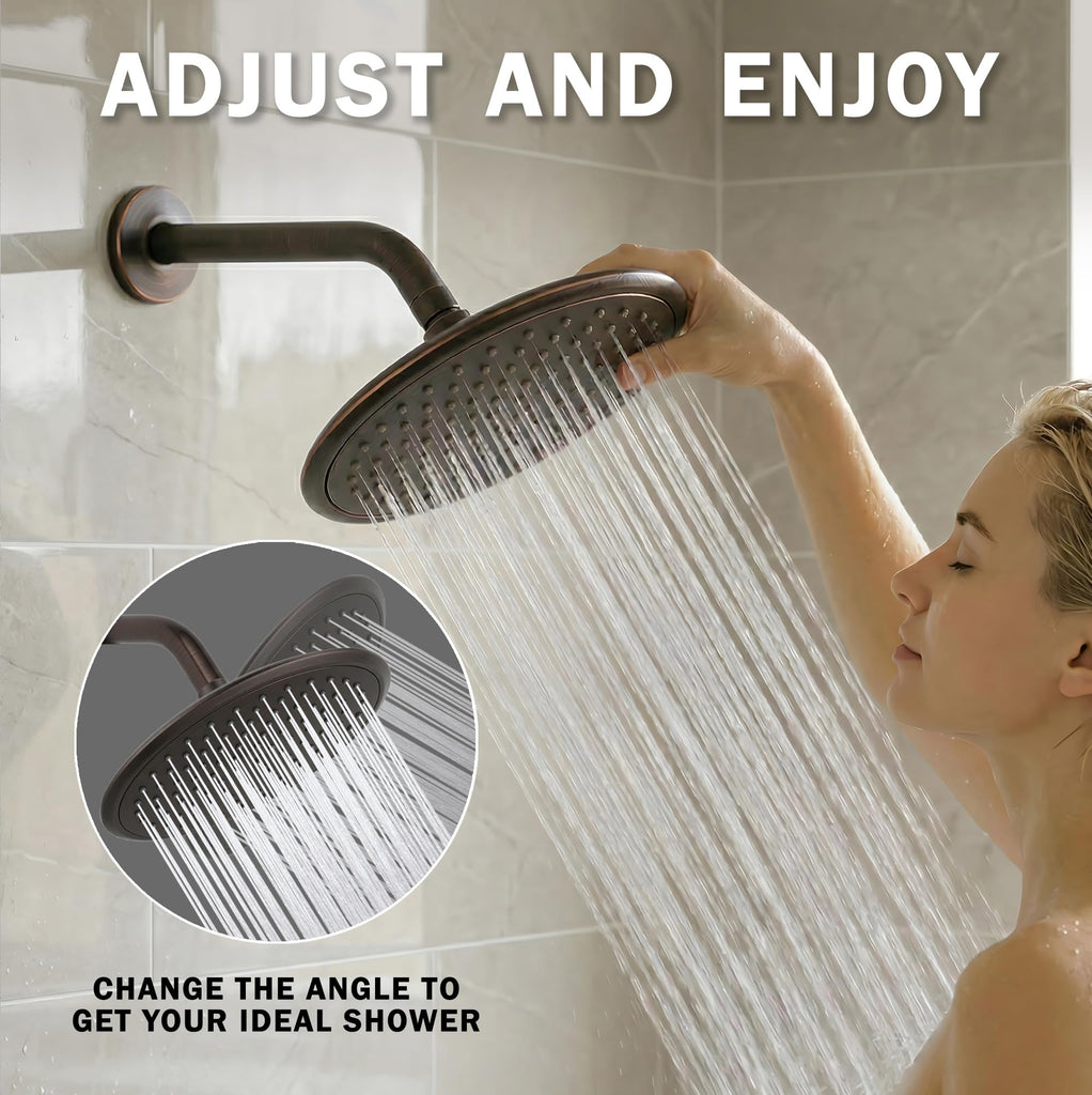 Waterfall Showerhead - 2.5 GPM - Oil-Rubbed Bronze