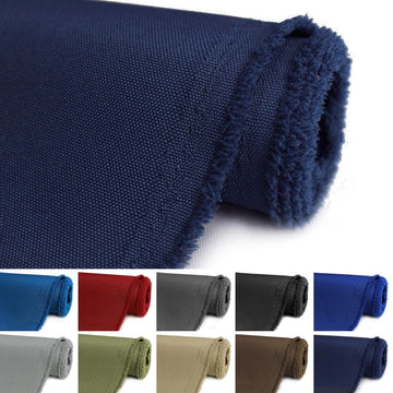 Waterproof Canvas Fabric by The Yard 600D Upholstery 6 Yard Navy Blue