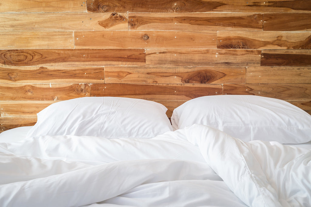Dual Zone Couples Comforter - Warm (Thick) Side - Cool (Thin) Side, Hypoallergenic, Down Alternative, Corner Ties