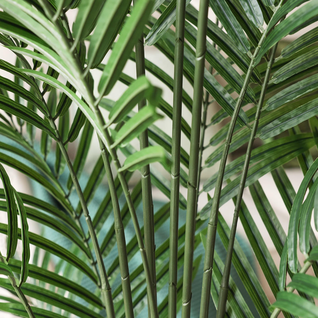 5.5FT Artificial Areca Palm Tree, Detachable Fronds, 2 Pack