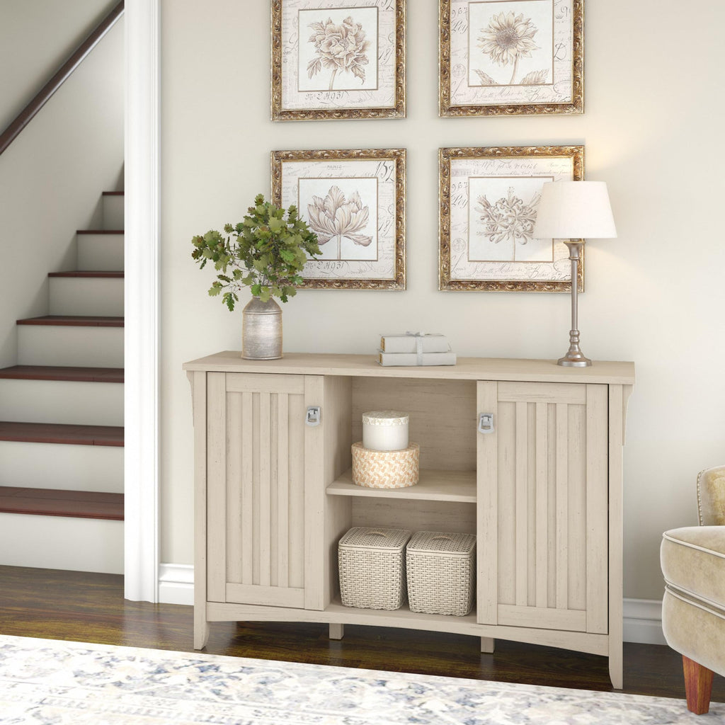 Salinas Accent Storage Cabinet with Doors and Shelves, Farmhouse Cabinet Buffets &
