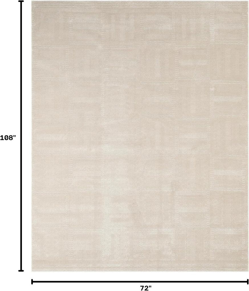 Home Nordic Taupe Area Rug - Easy Clean, Non Shedding, Bed Room, Living Room, Dining Room, Kitchen