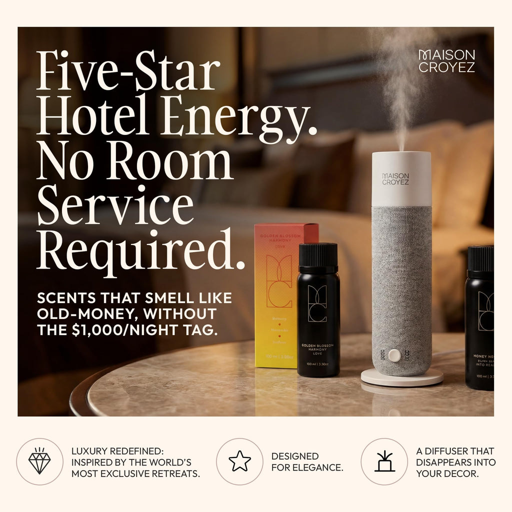 Hotel Diffuser Oil Crisp Citrus Scape, Yuzu Mandarin 100ml