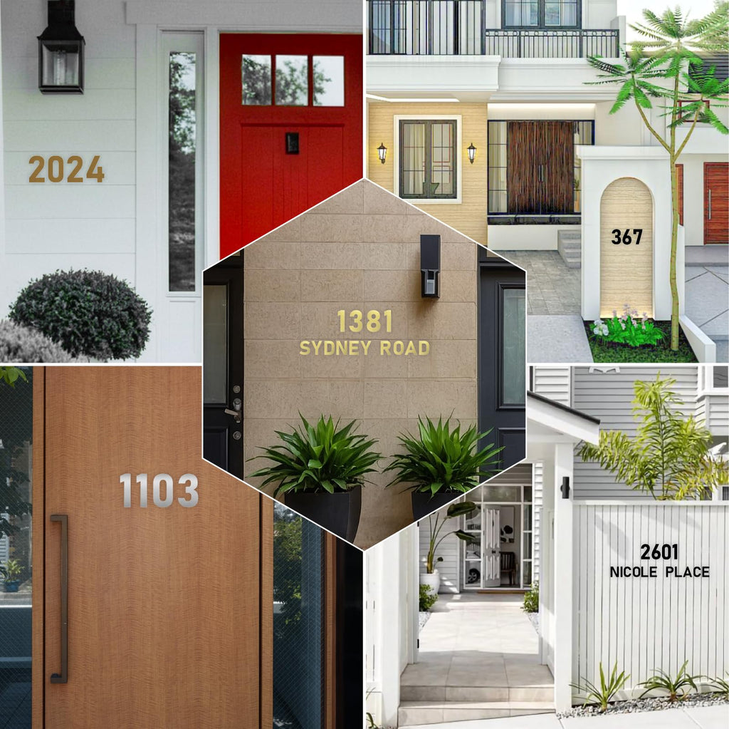 28 Inch Metal Letters, Stainless Steel Floating House Numbers and Address Letters, Modern Metal Letters for Outdoor
