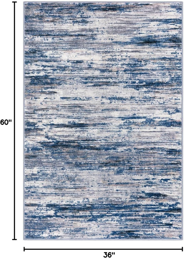 3x5 Washable Area Rug Non Slip Door Mat Indoor Bedside