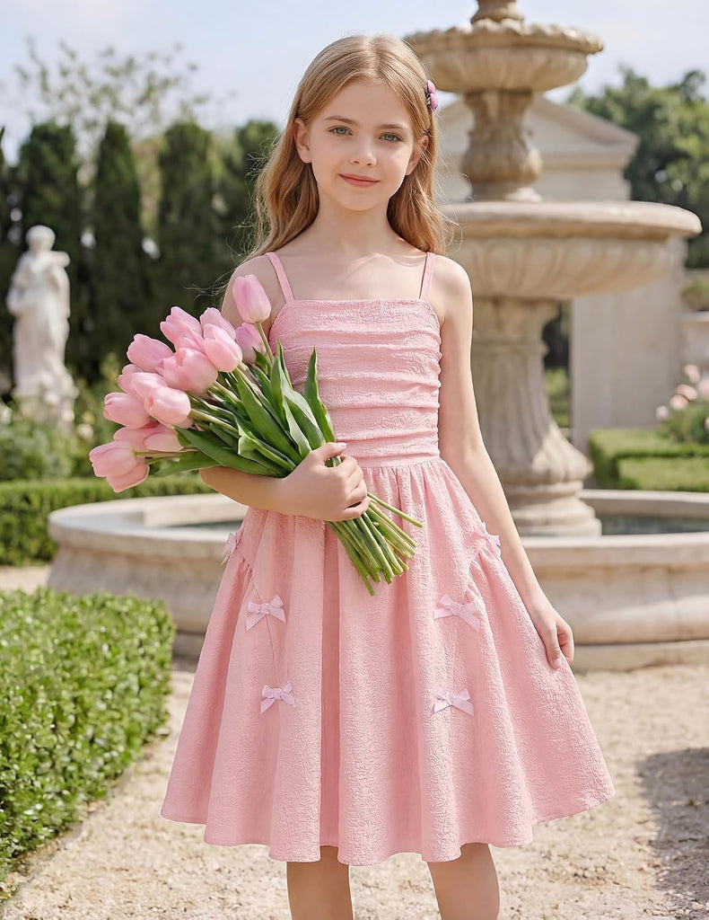 Summer Dress Sleeveless Cami Dresses for Girls