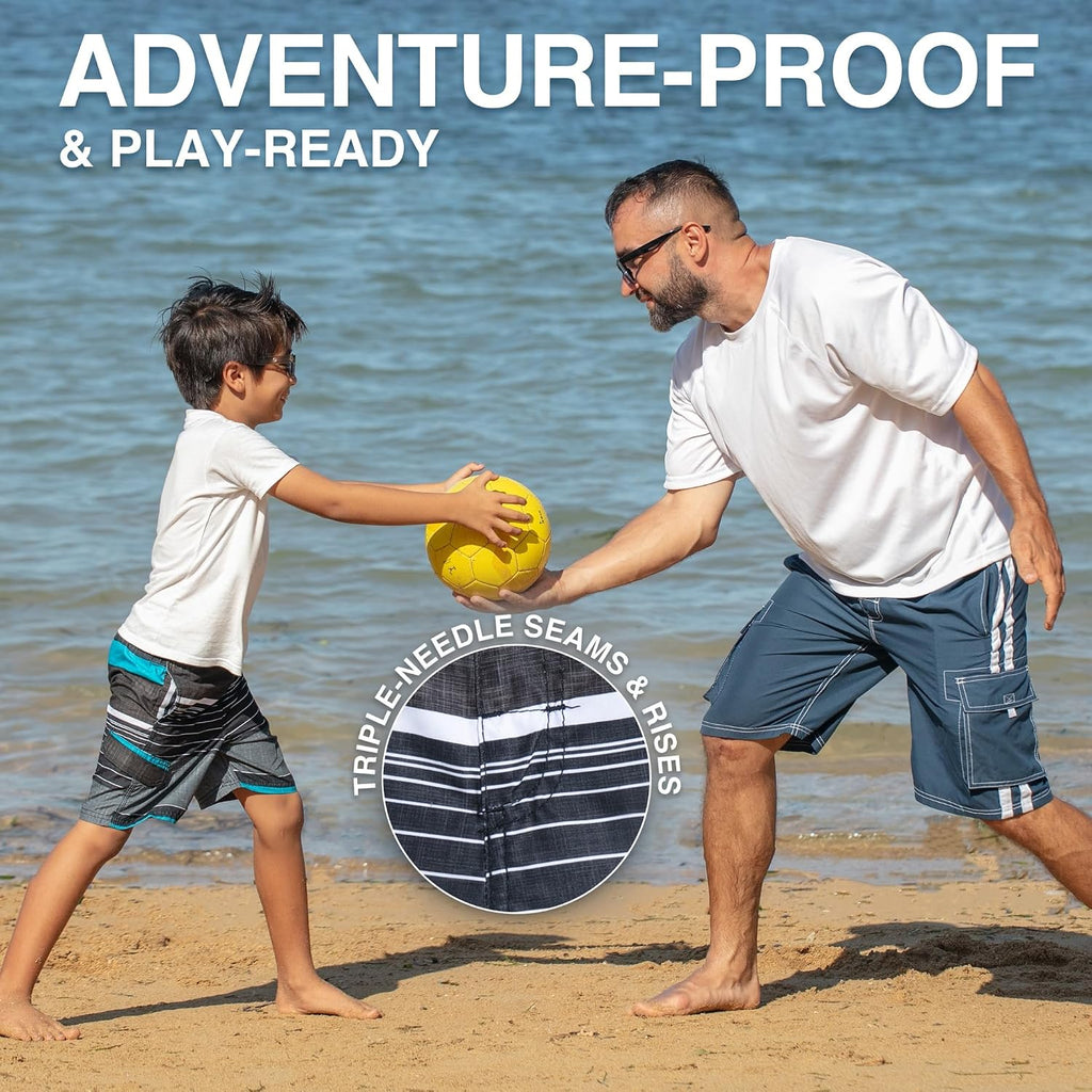 Boys Viper Quick Dry UPF 50+ Beach Swim Trunk