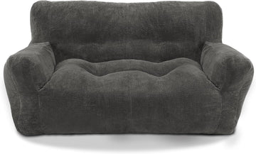 43.4" Dog Couch for Small Medium Breed Pet Sofa Bed Grey
