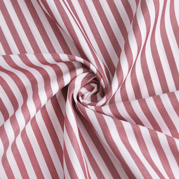 100% Polyester Fabric by The Yard Stripes Print, Lightweight Quilting & Sewing Fabric for Dressmaking, Upholstery &