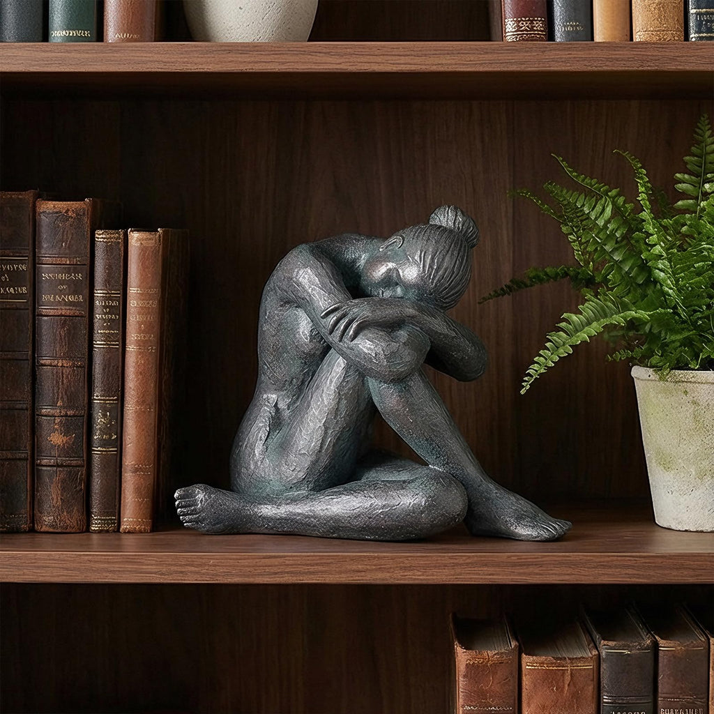 Yoga Dancer Statue Sculpture Living Room Decor
