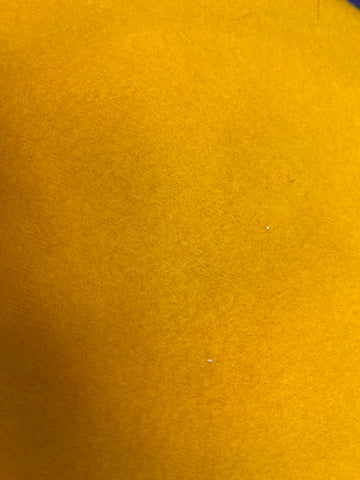 Solid Mustard Yellow (Medium Weight) Anti-Pill Fleece Fabric By The Yard