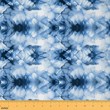 Tie Dye Upholstery Fabric Soft 10 Yards