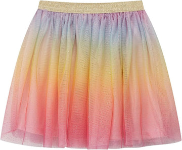 Girl's Layered Tutu Skirt Tulle Princess Sparkle Skirt