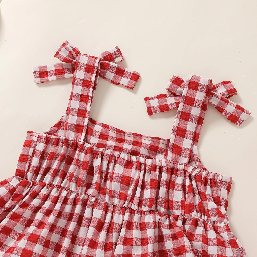 Toddler Girl Clothes Summer Outfit Sleeveless Tank Shorts Set