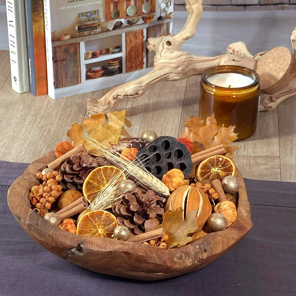 Fall Harvest Fragrance Potpourri Decorative Vase & Bowl Filler Home Décor (Autumn Harvest)