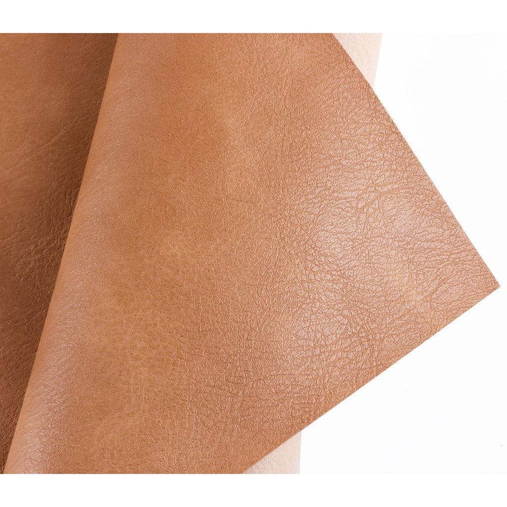 Faux Leather Sheets Rough Texture Surface One Yard Leather Fabric for DIY Crafting Thick Durable Synthetic