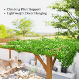 20' x 10' Outdoor Pergola, Wood Gazebo Grape Trellis with Stable Structure and Concrete Anchors for Climbing Plant