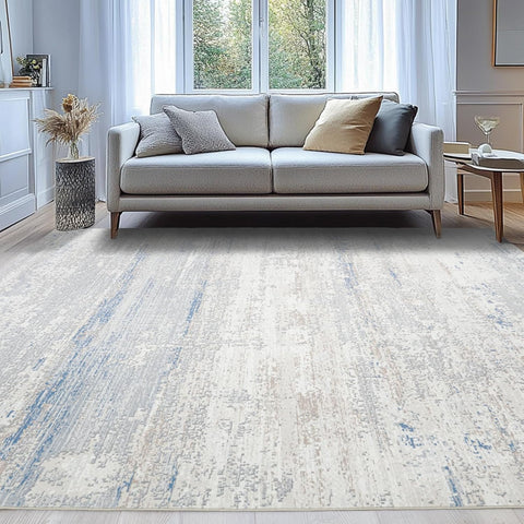 Washable Rugs 8x10 Area Rugs for Living Room- Modern Abstract Rugs for Bedroom,Dining Room