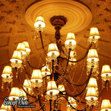 24 inch x 3 inch Decorative Polyurethane Ceiling Medallion Single Pack