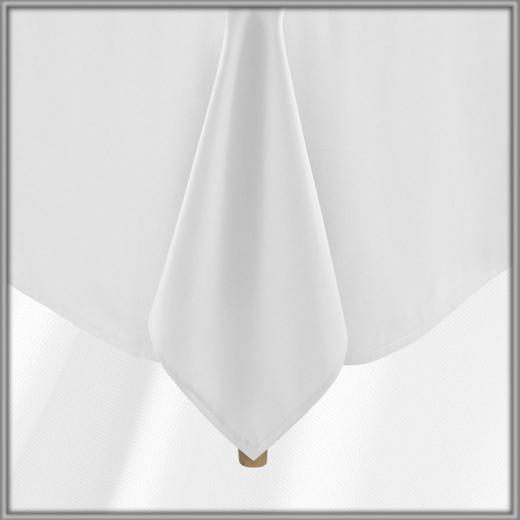 90 x 156 Inch Rectangular Tablecloth, Washable Polyester Fabric Table Cloth for Dining Tables, Parties, Restaurants