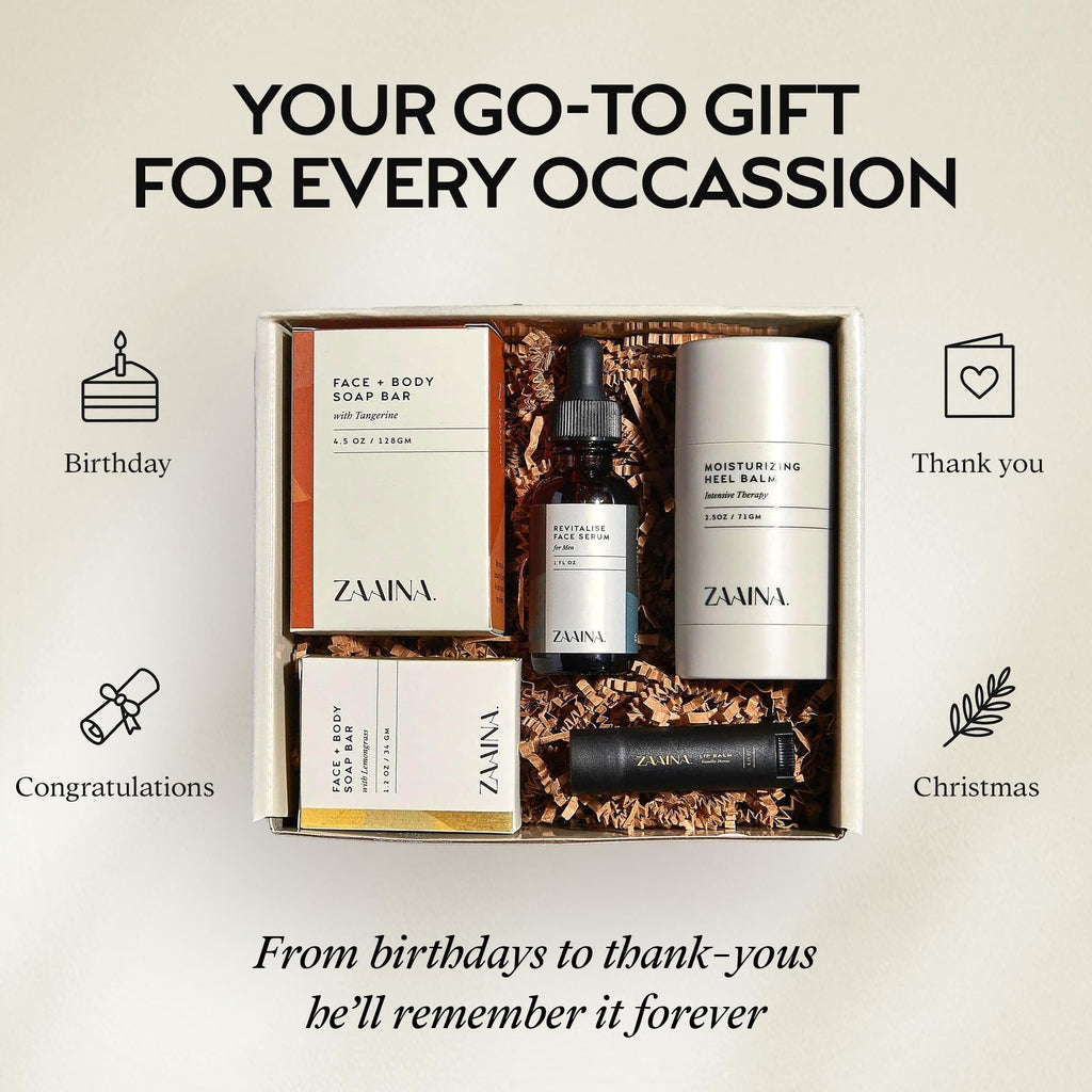 Luxury Men's Spa Gift Box | Premium Grooming Gift Set