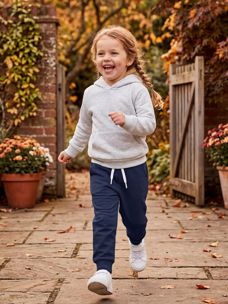 5 Pack Toddler Girls Sweatpants Cotton Casual Pull-On Jogger Pants