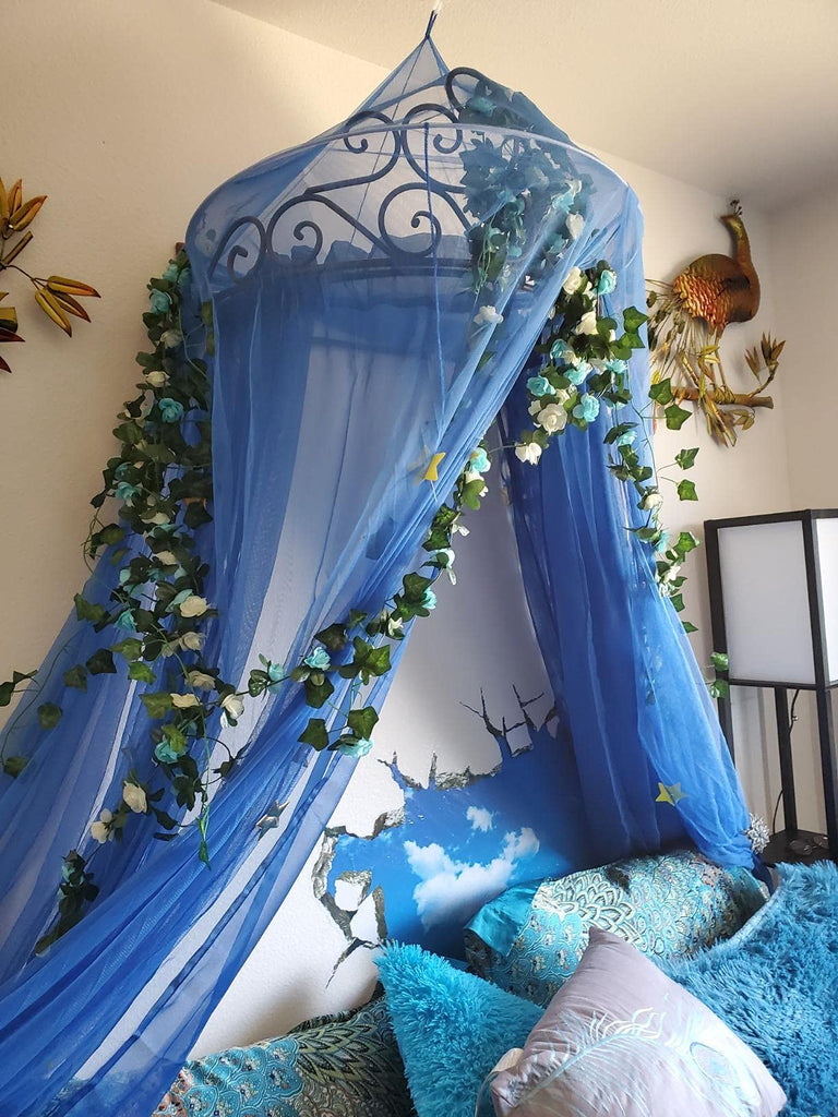 Fake Flower Garland - 10pcs 82 FT Artificial Rose Vine