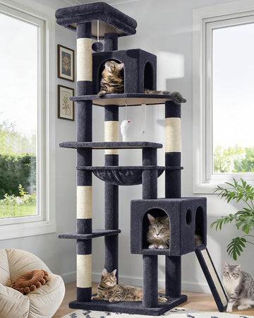 Pro Heavy Duty Cat Tree Tower for Indoor Cats Large Adult