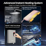 18kW Tankless Water Heater Electric, 240 Volt On Demand Instant Hot Water Heater, ETL Certified