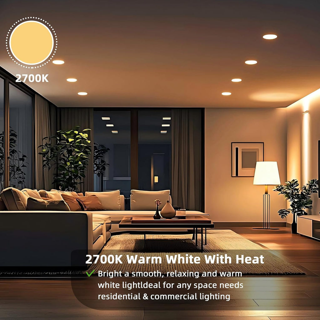 PAR30 Short Neck Halogen Flood Light Bulbs, 120V 75W PAR30 Light Bulb, Dimmable, High Output, E26 Medium Base, 2700K
