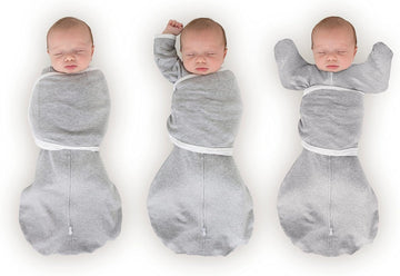 Way Omni Swaddle Sack, Arms Up Swaddle, More Options to Calm Startle Reflex, Improves Sleep, Small, 0-3