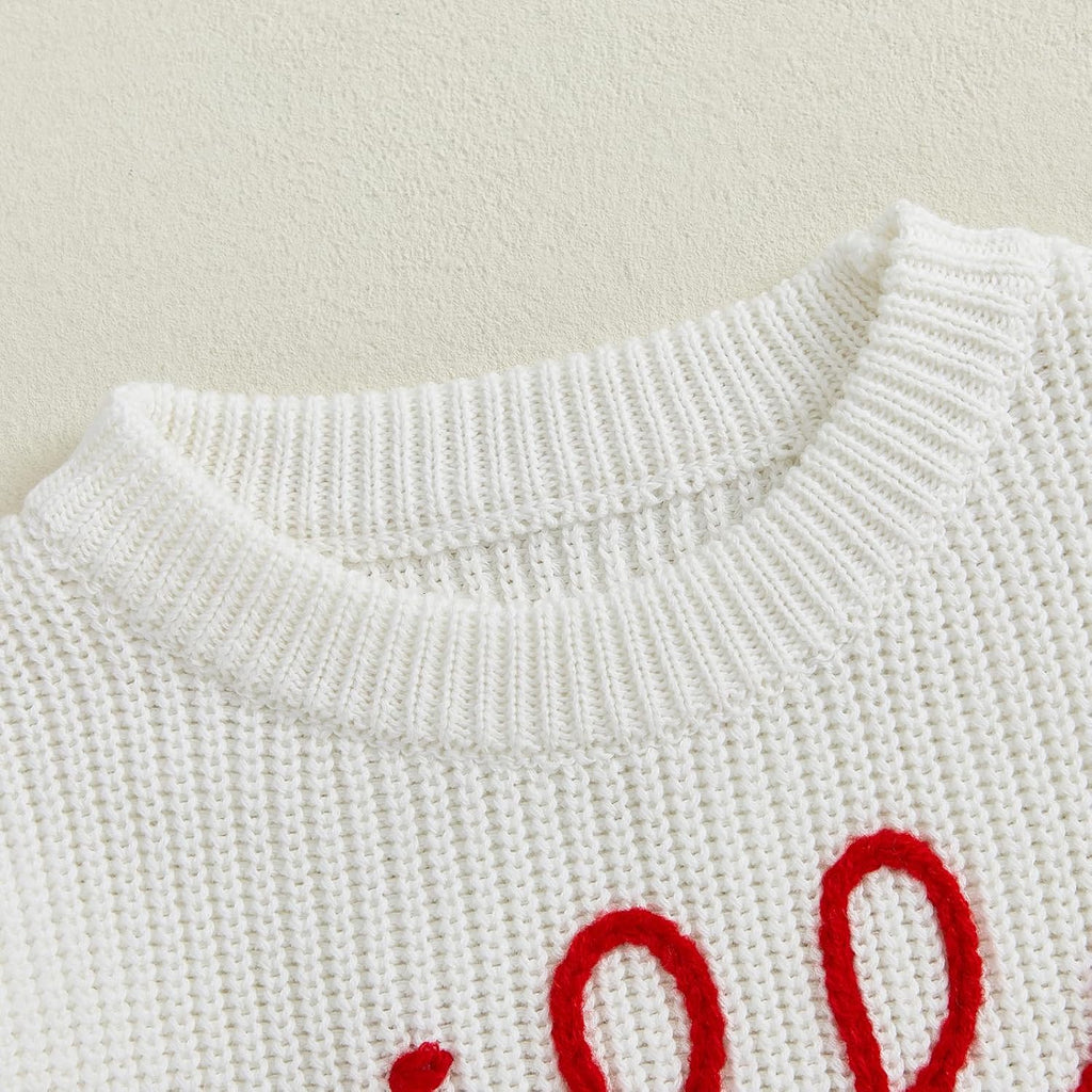 Baby Boy Girl Football Sweater Sports Pullover Game Day Sweatshirt