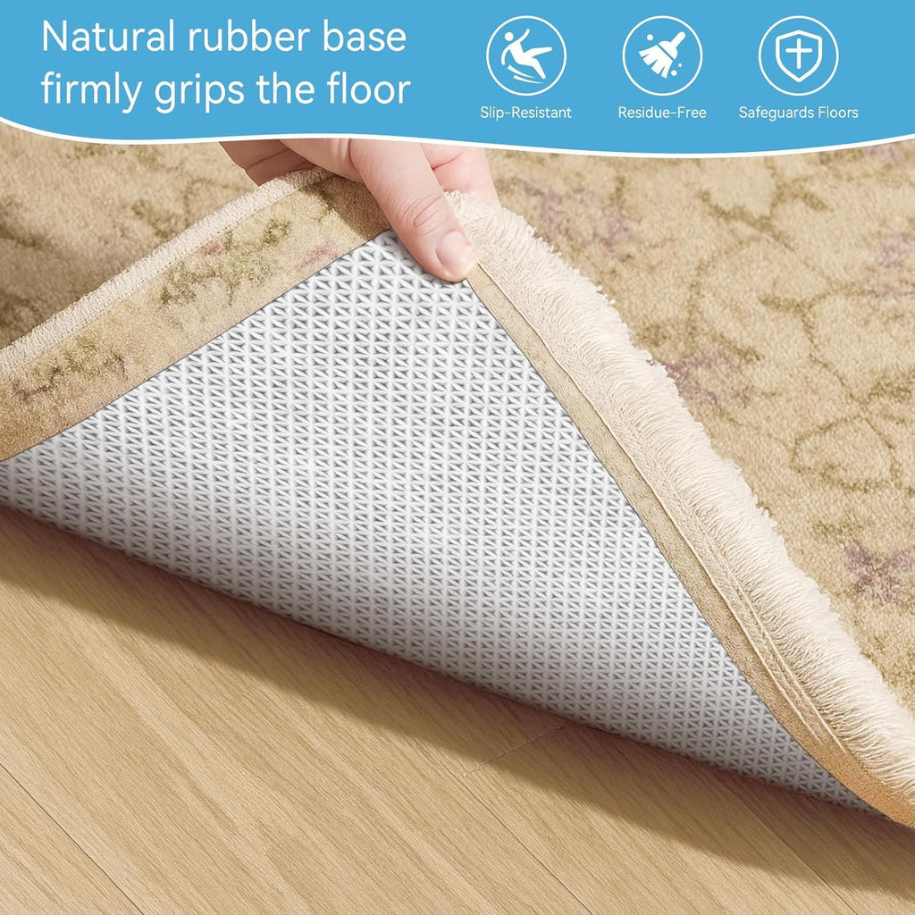 8x10 FT Non Slip Rug Pad,100% Waterproof Felt Rug Pad,1/8" Thick