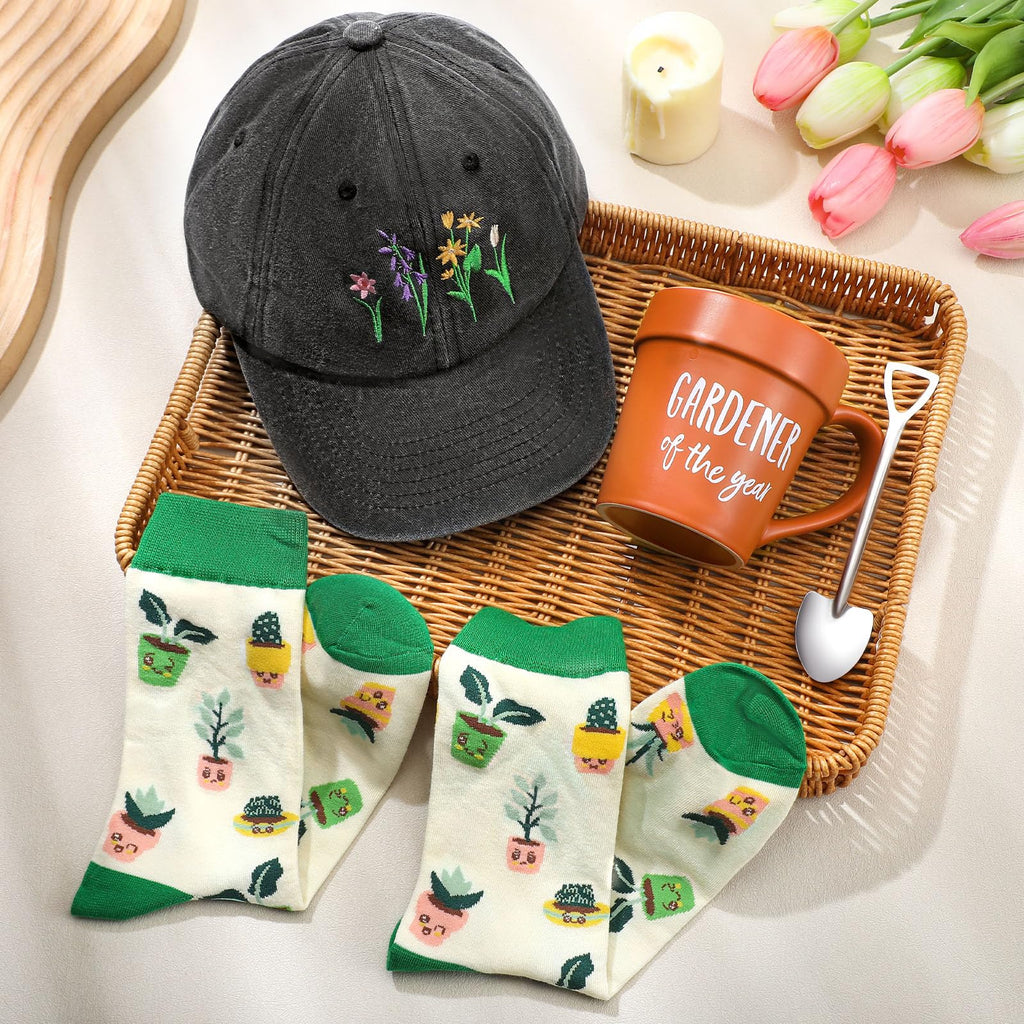 4 Pcs Gifts for Plant Lovers Women, Christmas Birthday Mother