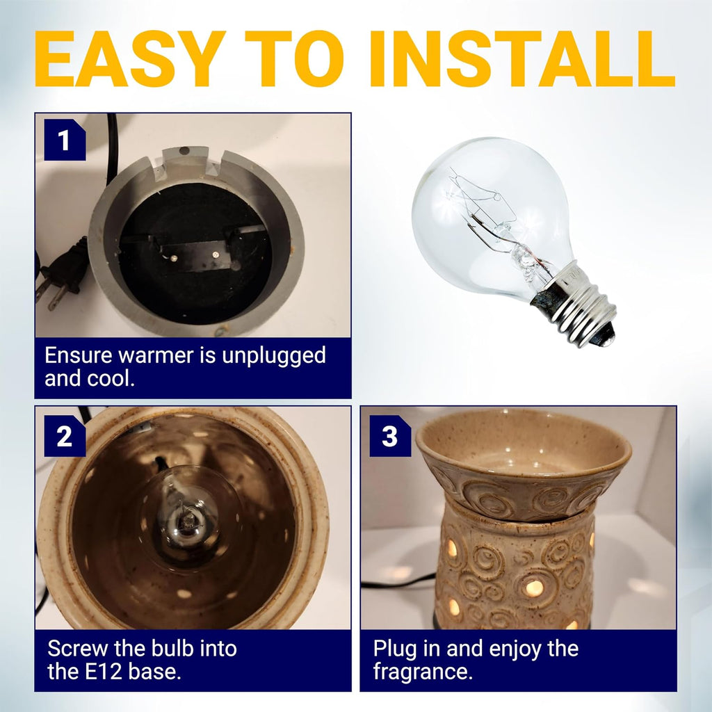 G30 E12 20W Bulb for Middle Size Scentsy Warmers