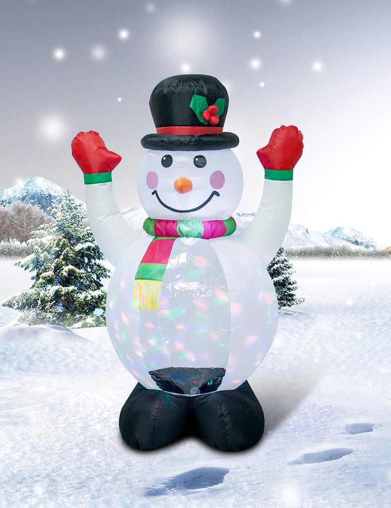4ft Christmas Inflatable Blow up Snowman Outdoor Indoor Decoration